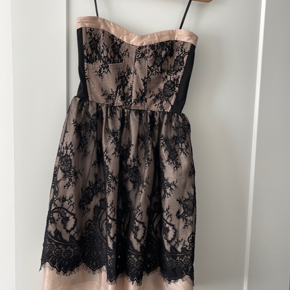 Strapless Lacey dress